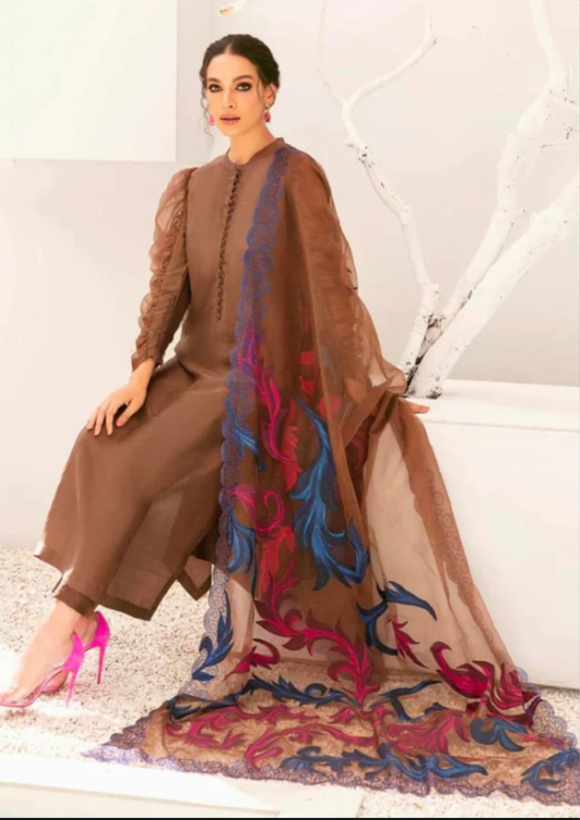Dhanak Fabrics with beautiful Duppata